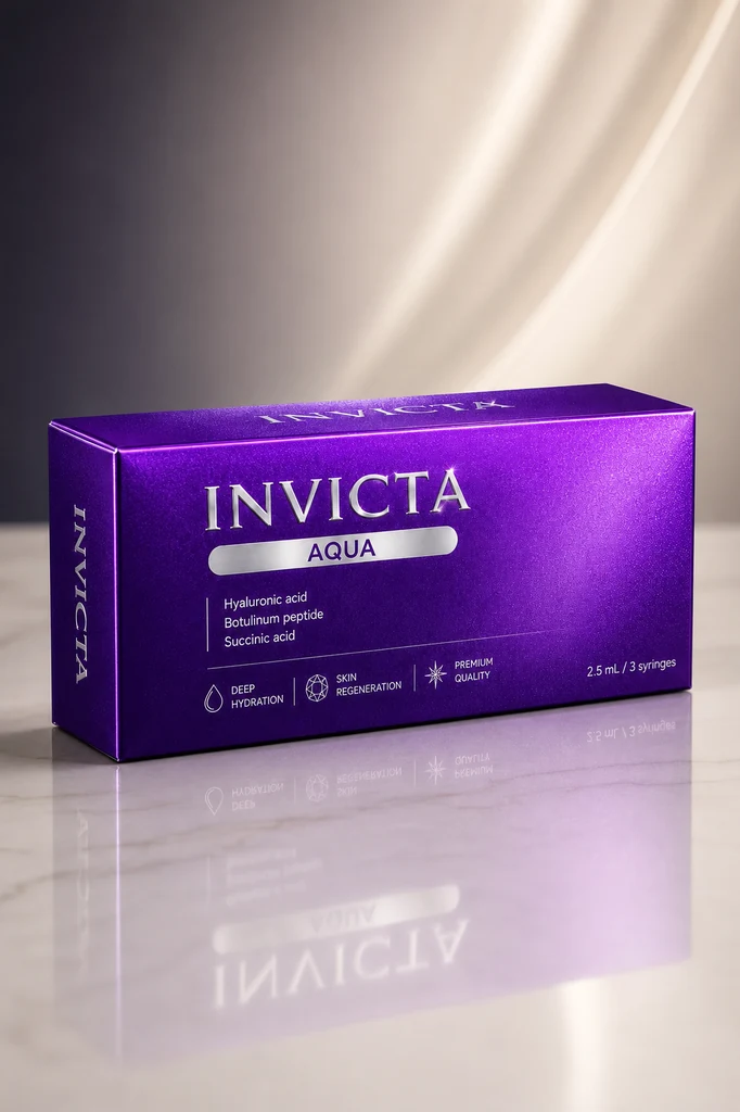 Invicta Aqua — HA, Succinic Acid and Botulinum Peptide Skin Booster